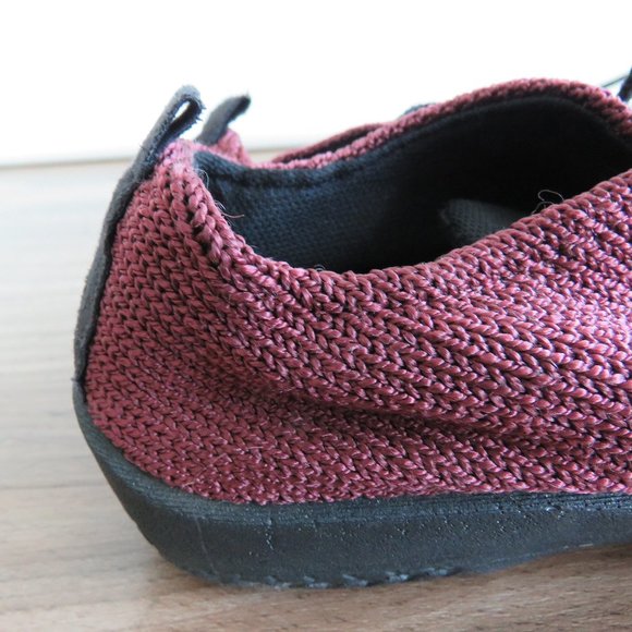 ARCOPEDICO LS Knit Sneaker Walkings Shoes in Bordeaux - Size EU 36 / US 5.5 - Picture 5 of 14